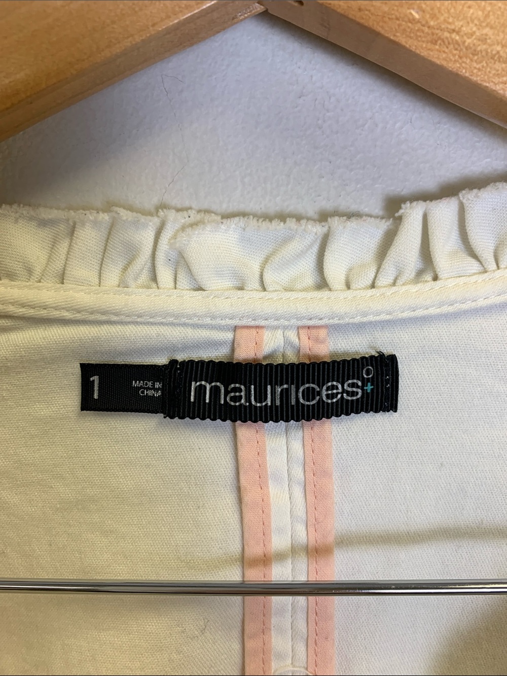 Maurices White Lace-Accent Open Jacket - Picture 2 of 6